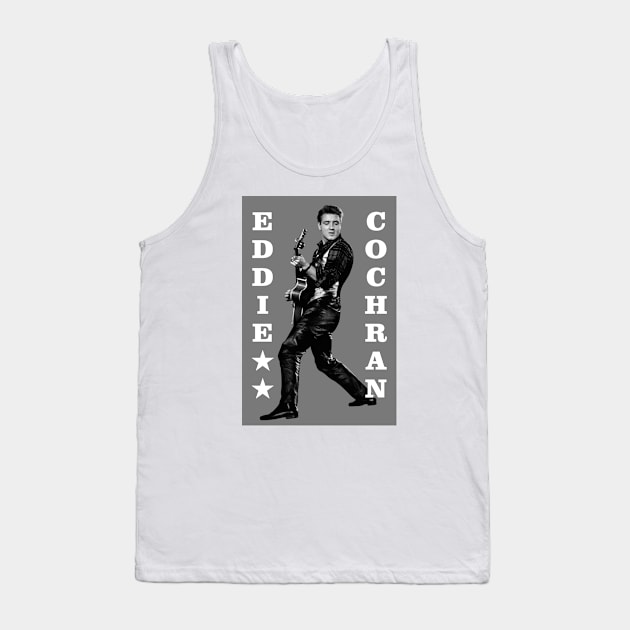 Eddie Cochran Tank Top by PLAYDIGITAL2020